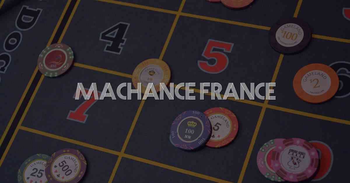 casino ma chance en ligne Stratégies révélées