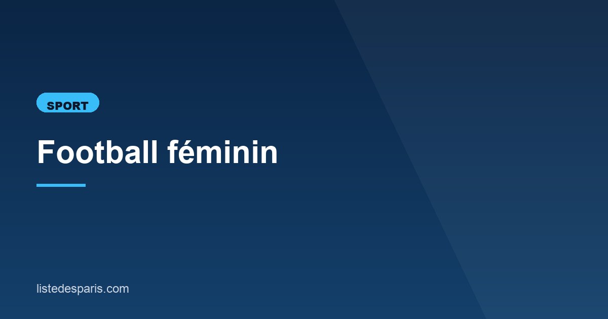 Illustration de l'article consacré au football féminin